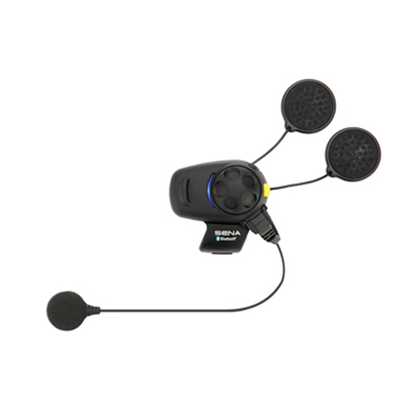 Sena SMH5-FM Bluetooth Headset & Intercom with FM Tuner with Universal Microphone Kit Dual Pack