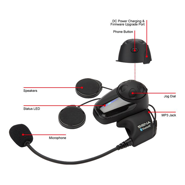 Sena SMH10-10 Motorcycle Bluetooth Headset/Intercom – LSH Racing World